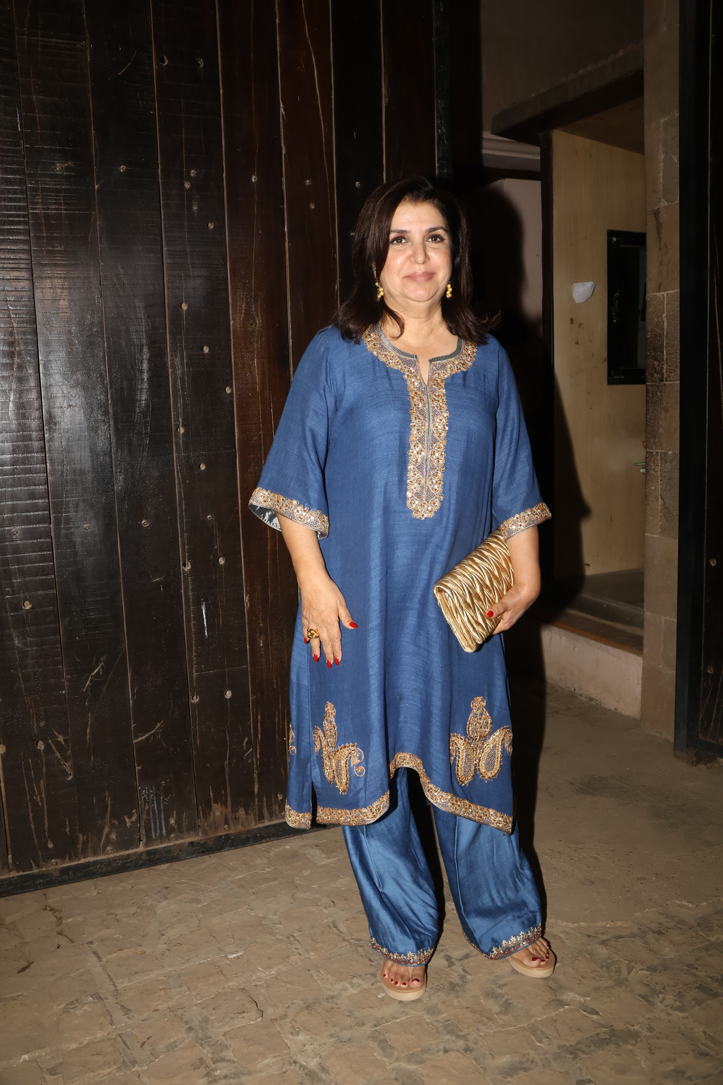 Farah Khan, who was among the celebs celebrating Sunita Kapoor's birthday, also shared an inside glimpse of the celebration.