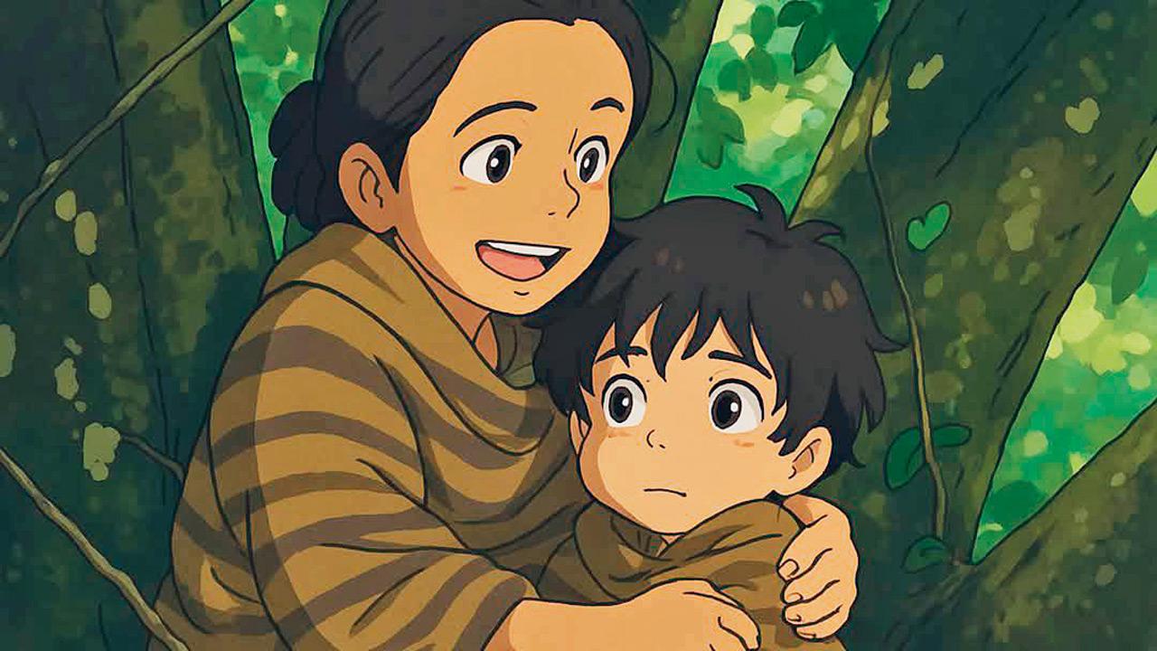 Satyajit Ray’s Pather Panchali gets an anime revamp. Pic Courtesy/SaffronBengali on X