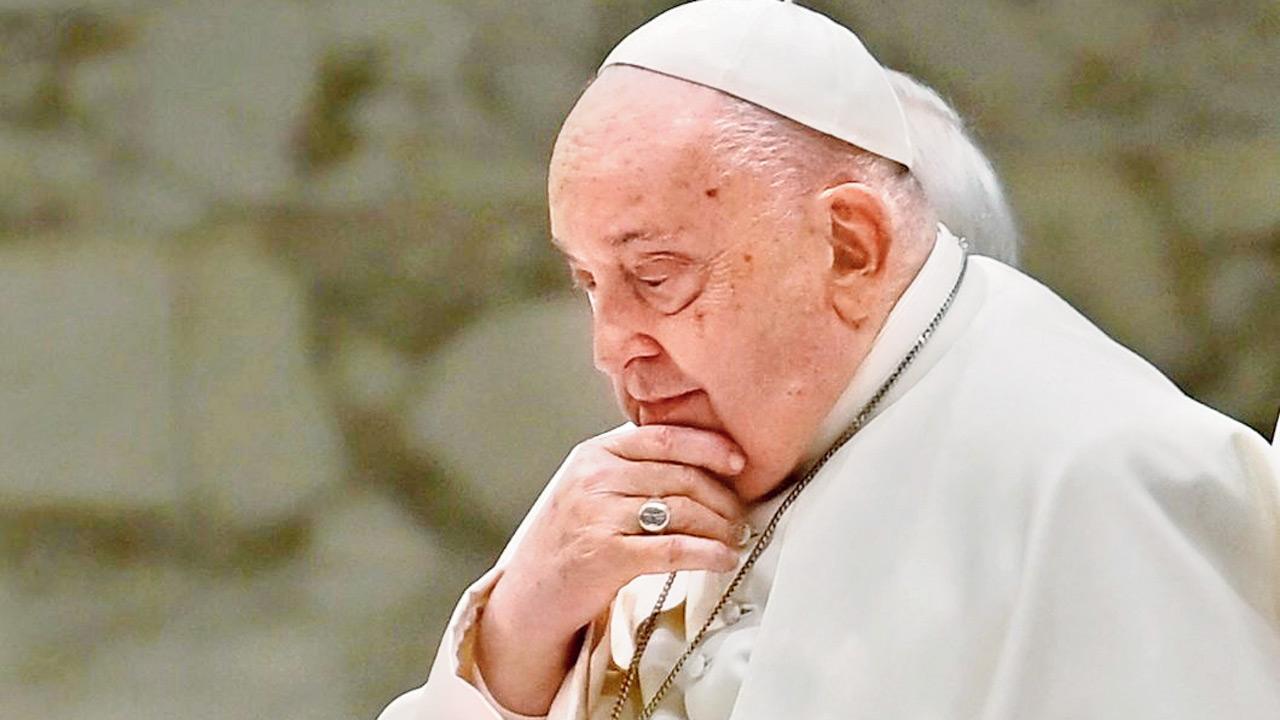 Pope continues to rest