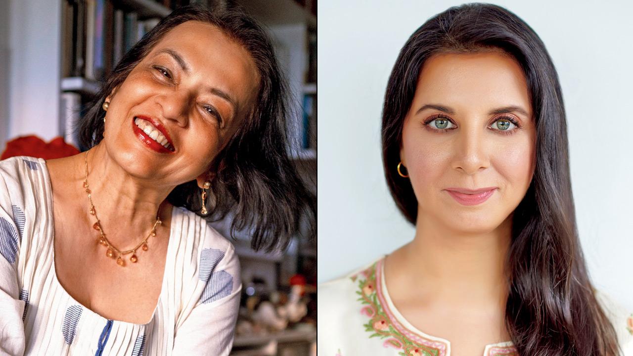 Priya Sarukkai Chabria.  Pic/Rafeeq Ellias (right) Mrinalini HarchandRai. Pic/Manmeet Bhatti