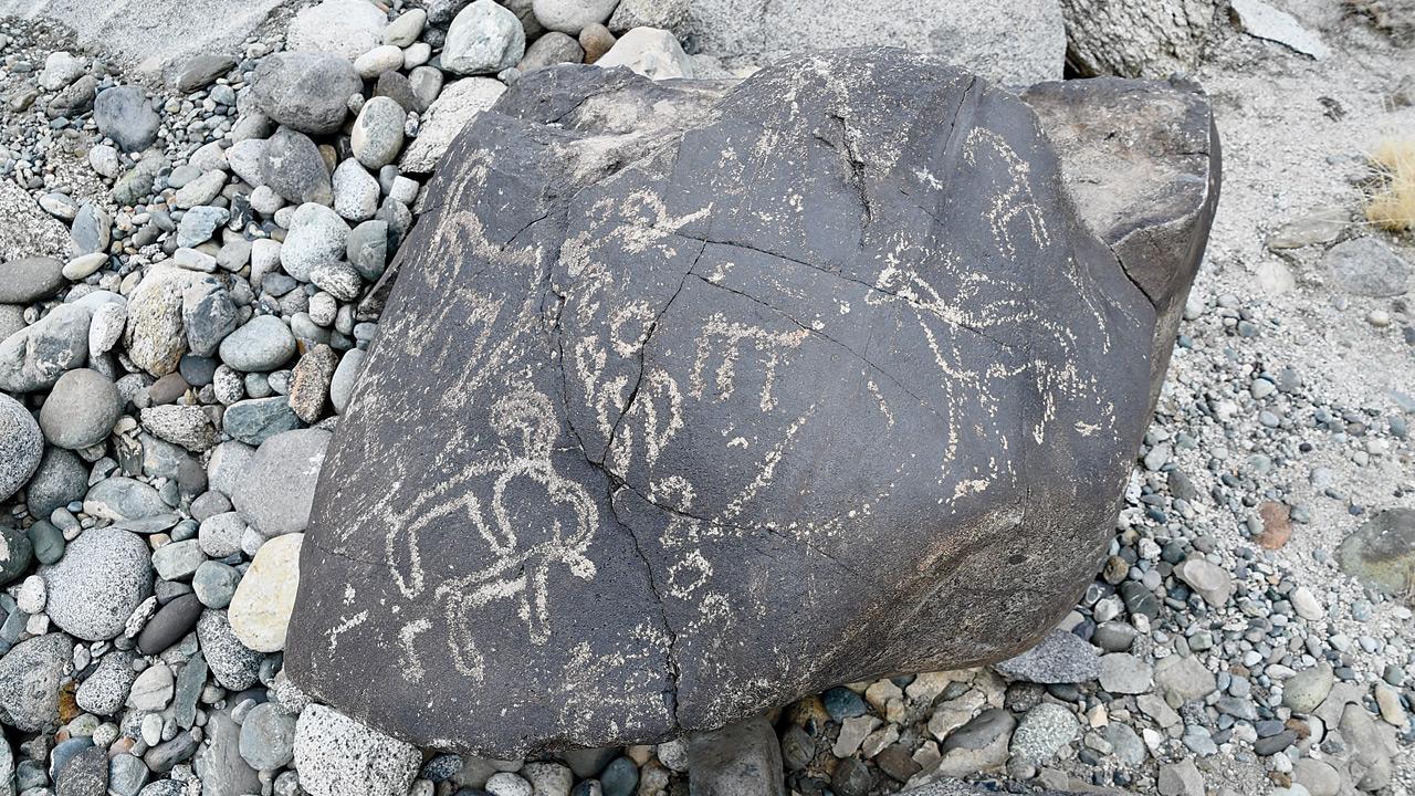 A petroglyph. Pics courtesy/Sonam Wangchok