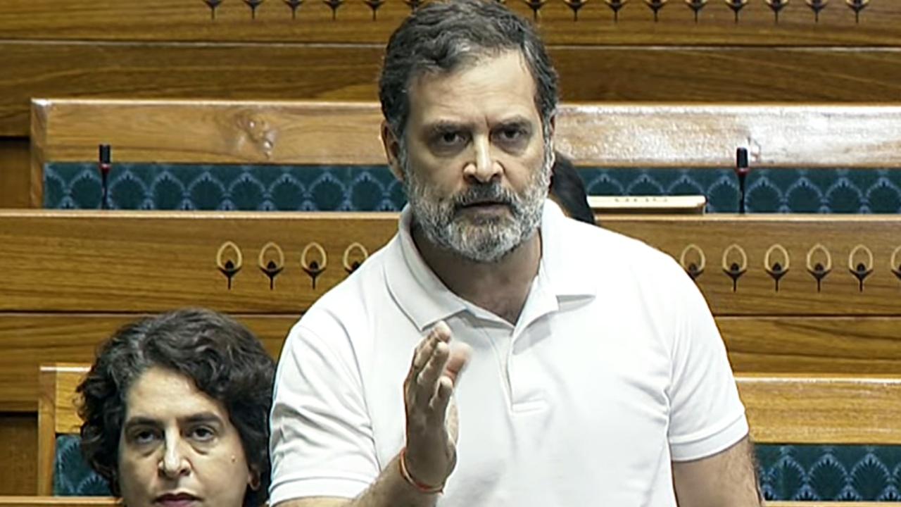 Lok Sabha officials had conveyed to the Gandhi siblings that the speaker would like to meet them while proceedings of the Lower House were underway