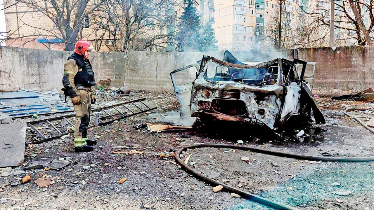 Two killed, dozens wounded in Russian attack