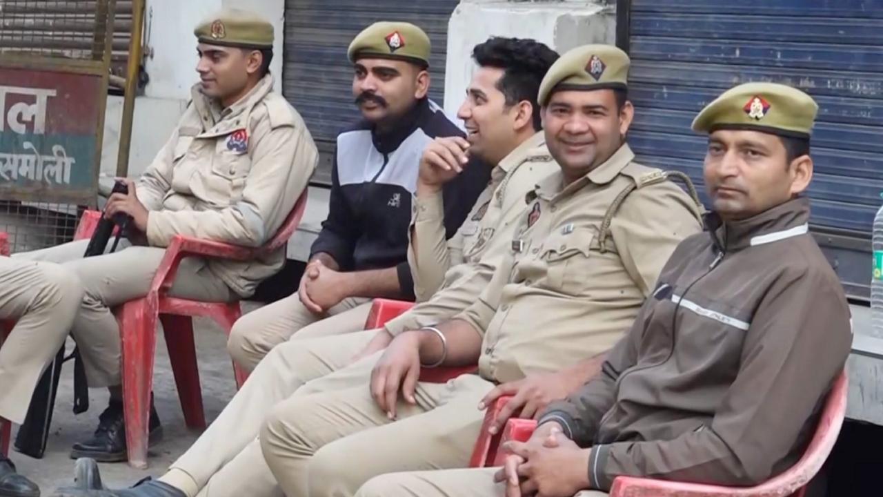 Sambhal has been tense after riots broke out on November 24 last year following a survey of the Shahi Jama Masjid, a Mughal-era mosque