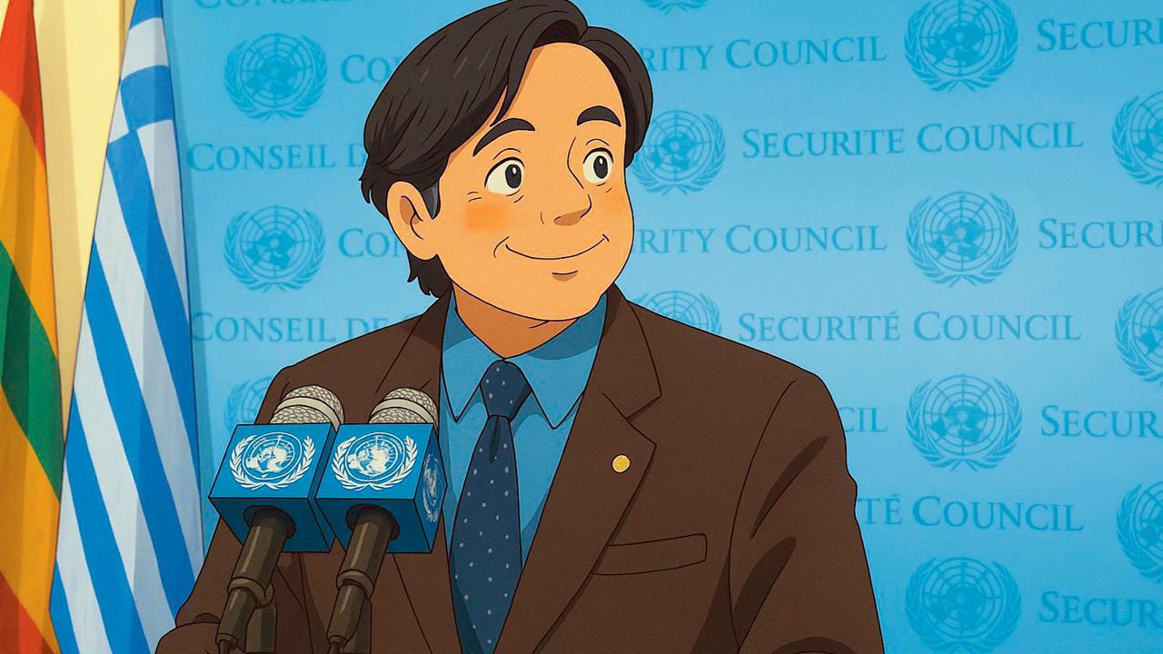 Shashi Tharoor in a Ghibli avatar. Pic Courtesy/Shashi Tharoor on X