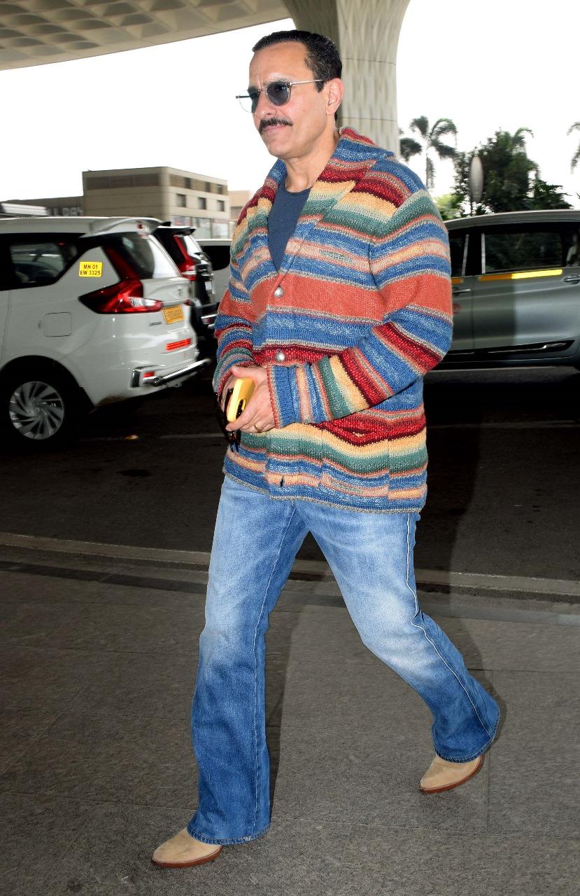 On Eid morning, Saif Ali Khan was snapped at Mumbai airport as he jetted off from the city