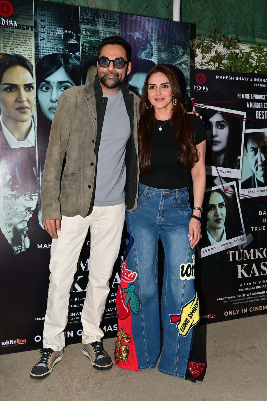 Abhay Deol also attended the special screening of Esha Deol's upcoming film