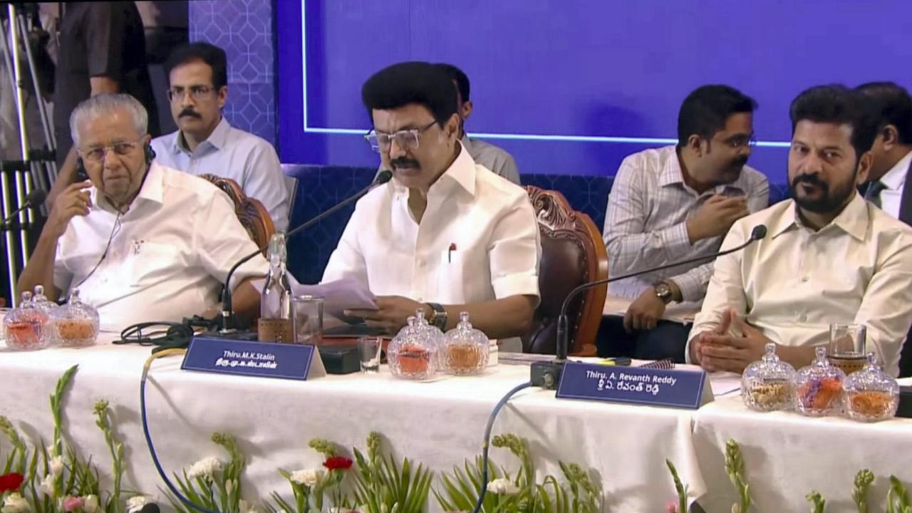 In Photos: Stalin leads Joint Action Committee meet on delimitation in Chennai