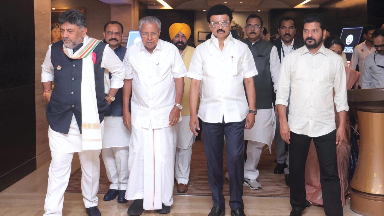 The Chief Ministers and representatives from various states are the meeting. However, the Trinamool Congress (TMC), which had backed the DMK on its stand on delimitation, did not send any of its representatives or leaders