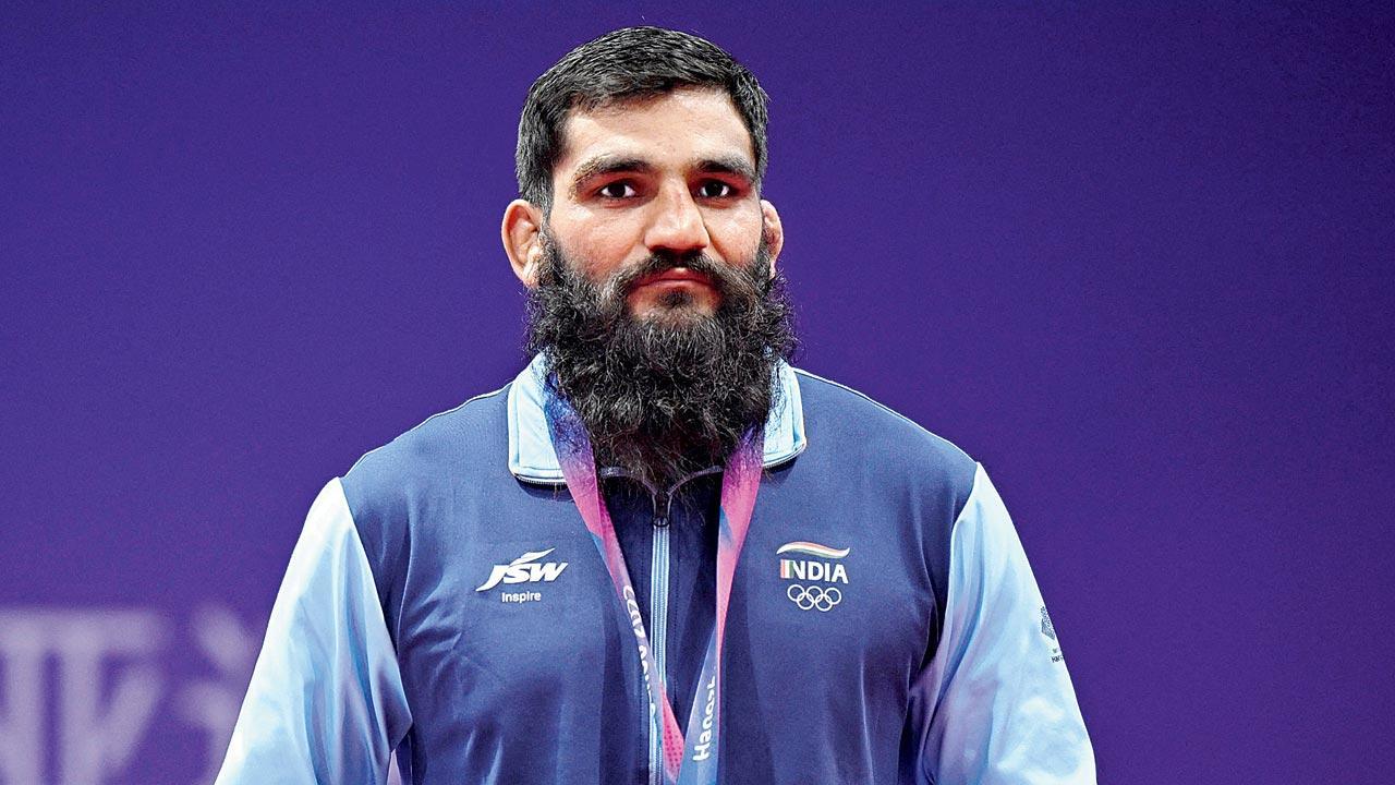 Sunil Kumar grapples his way to bronze at Asian C’ship