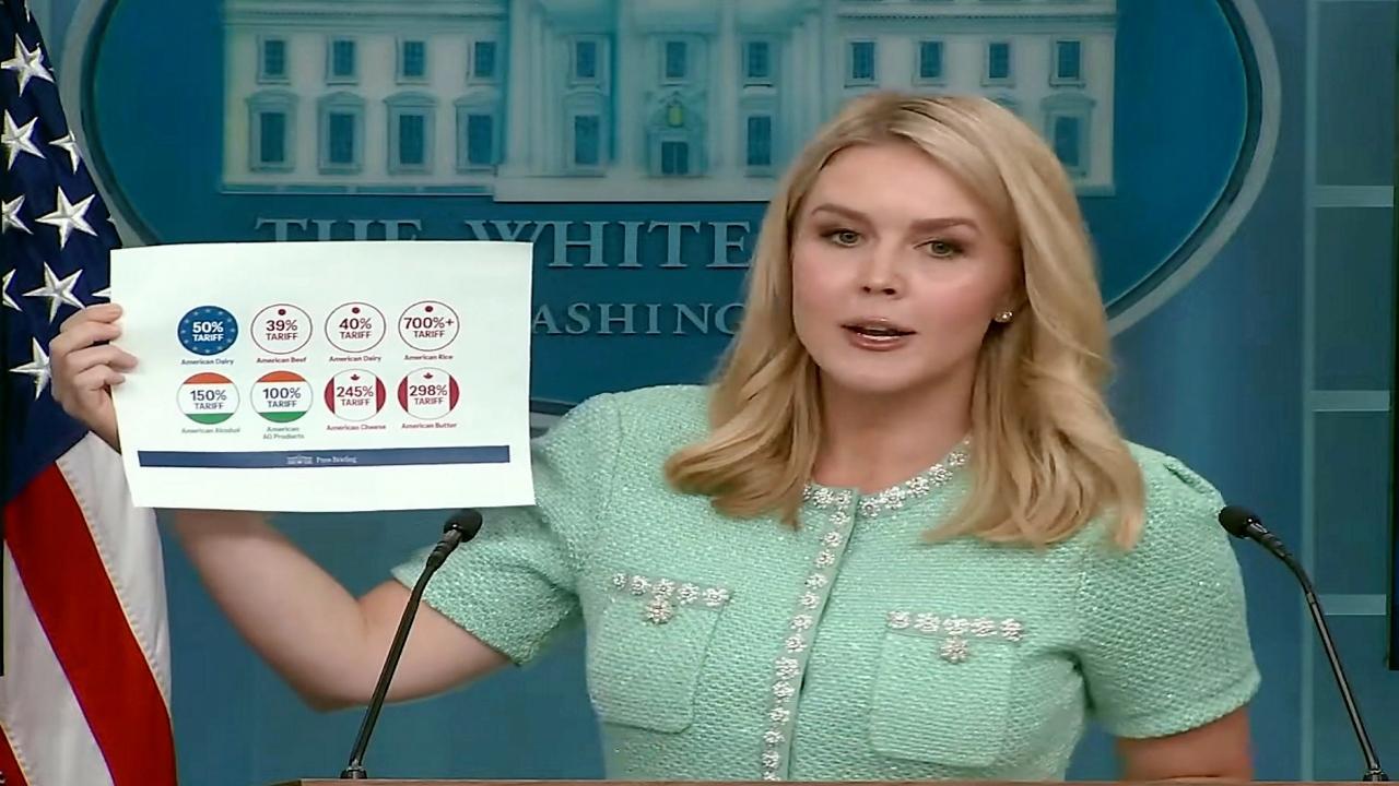 India imposes 150 per cent tariff on American alcohol: White House Press Secy