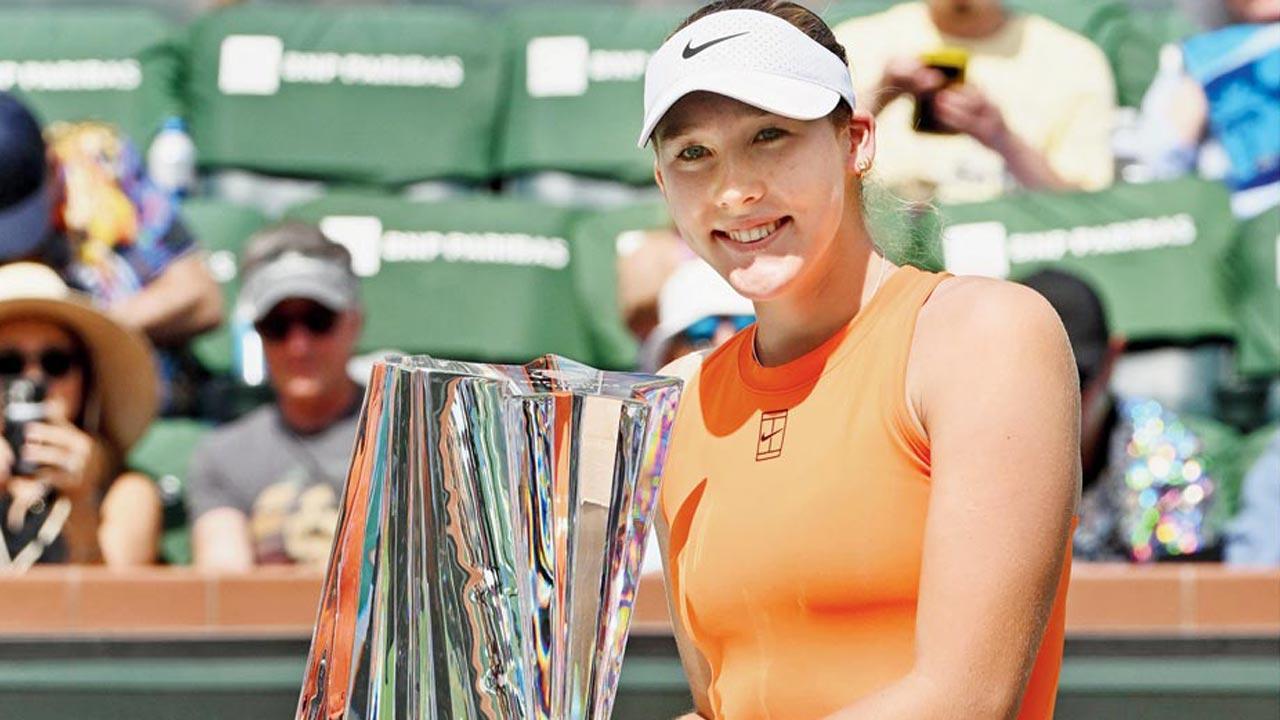 Teen Andreeva stuns World No. 1 Sabalenka to seal crown