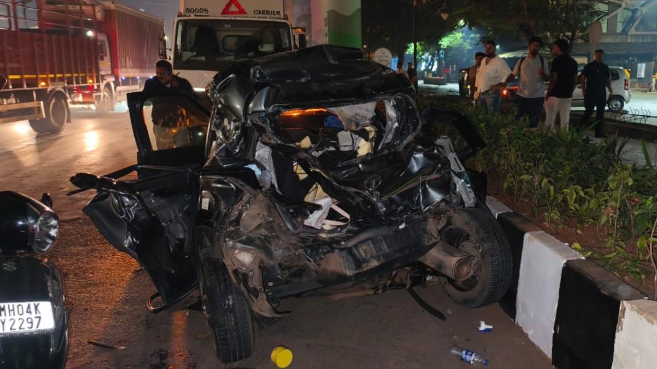 Thane: Six injured in accident on Eastern Express Highway