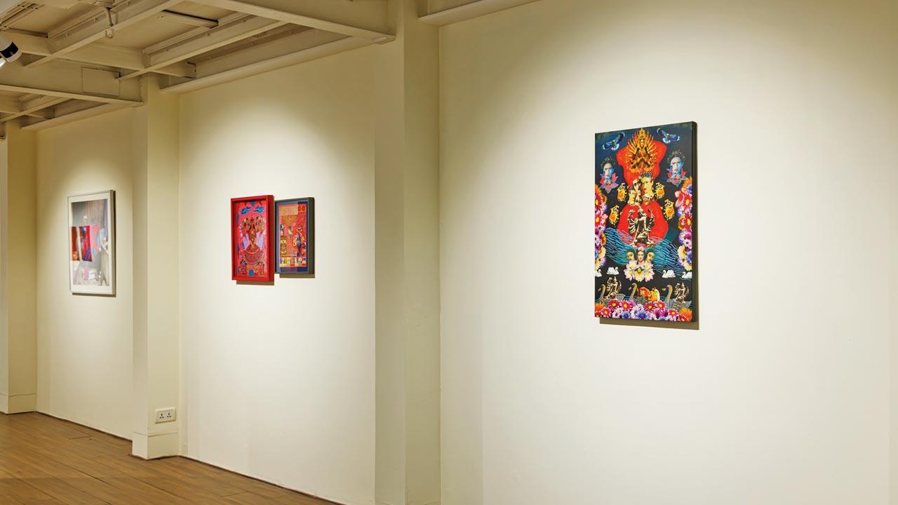 A view of the gallery space