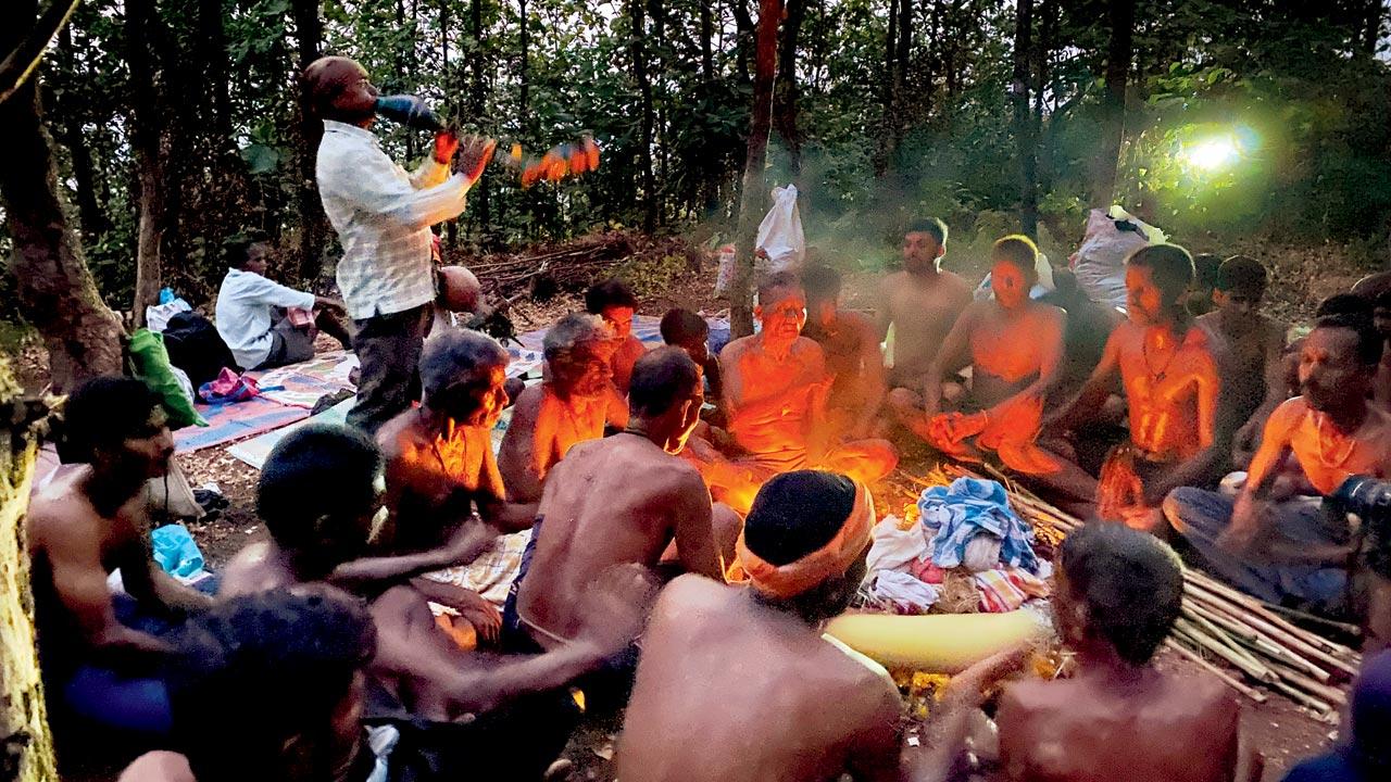 The annual festival is not just a way for the villagers to commune with the gods, but also a way to keep their indigenous culture alive. They teach the younger members how to play the tarpa, which herbs to use, how to live by tribal values. When a youth attends Rawaal for five years, he also becomes eligible for an apprenticeship with the bhagat, or village shaman