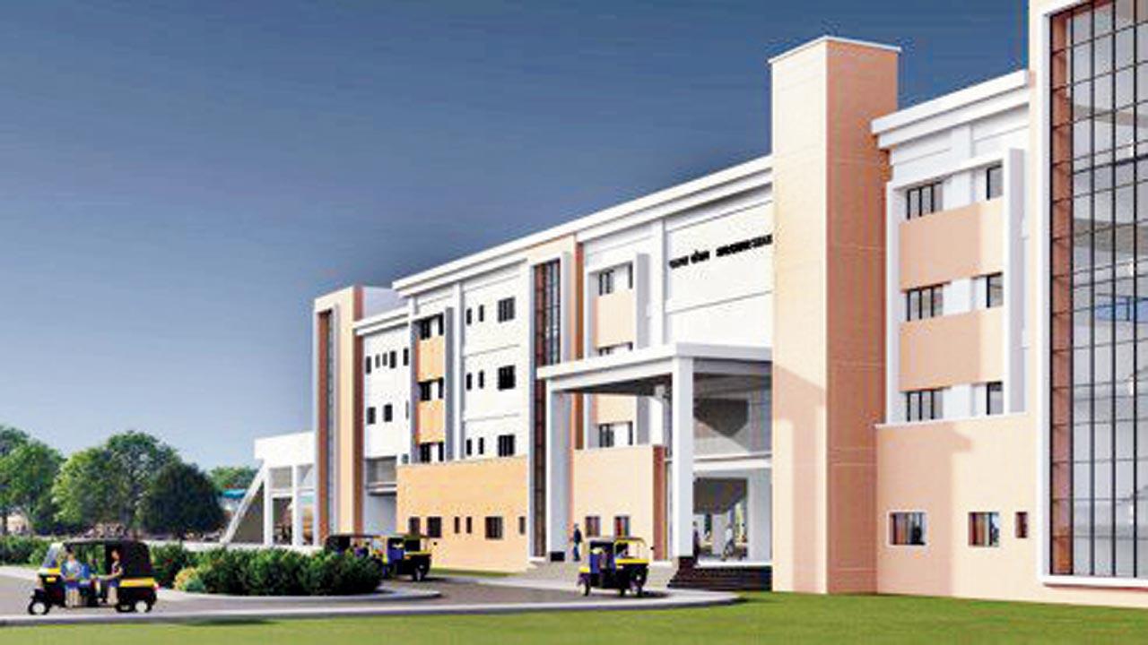 Artist’s impression of Palghar station