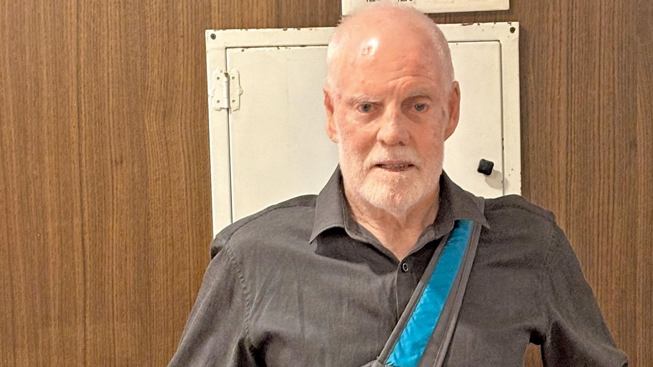 Trevor Chappell at the Cricket  Club of India on Tuesday. PIC/CLAYTON MURZELLO