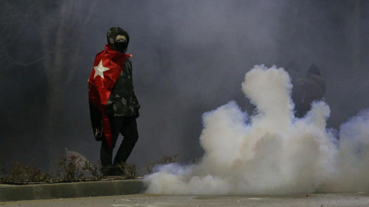 The most violent clash took place at Ankara's Middle East Technical University late Thursday, when police deployed tear gas and water cannons to disperse the demonstration and students claimed rubber bullets were used. The government has denied the use of the bullets