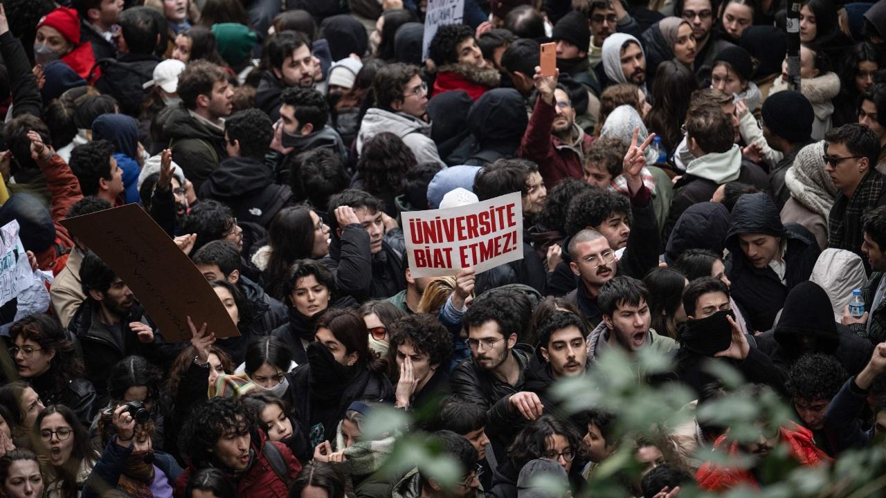 Since Imamoglu's arrest, thousands of people have gathered at Istanbul's city hall for night-time rallies, and clashes have erupted between demonstrators and police in Istanbul, the capital, Ankara, and Turkey's third largest city, Izmir