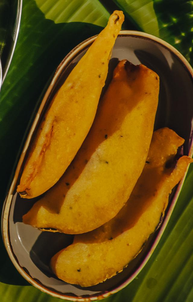 Start your meal with Paanakam and Majjiga, which are considered as the welcome drinks for the entire feast