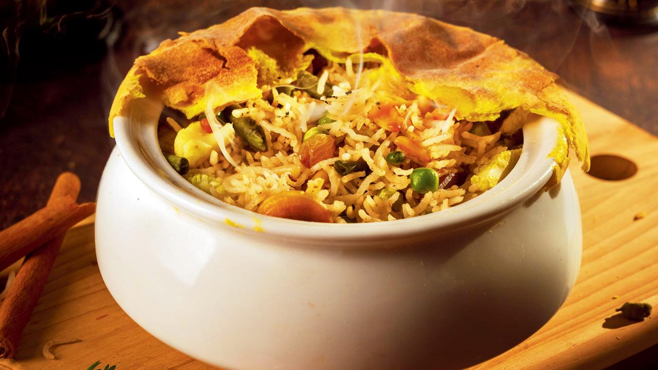 Vegetable biryani. Pics Courtesy/Waarsa