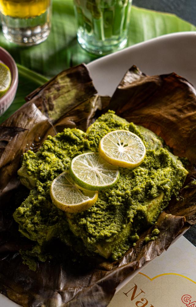 Diners can enjoy Russian Kebab, Suran na Kebab, Patra na Paneer, Papeta ni Sing ni Curry among other dishes on the menu while the non-vegetarians enjoy
