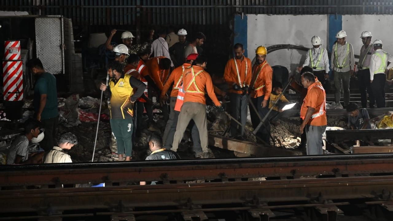 Western Railway (WR) implemented the block for re-girdering work on Bridge Number 5