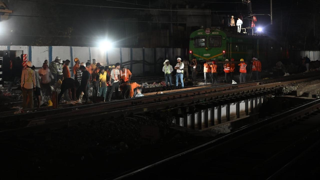 Meanwhile, commuters can expect some disruption in local train services this morning on Central Railway due to a 10-hour block that began last night. The block which began at 11.15 pm yesterday, will end at 9.15 am today