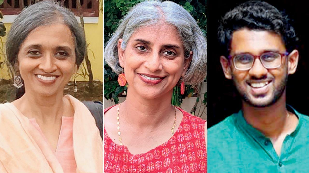 Priya Krishnan, Dr Shailaja Menon and CG Salamander