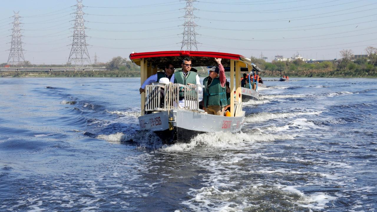 He claimed that in the past decade, no significant work had been done to clean the river, 