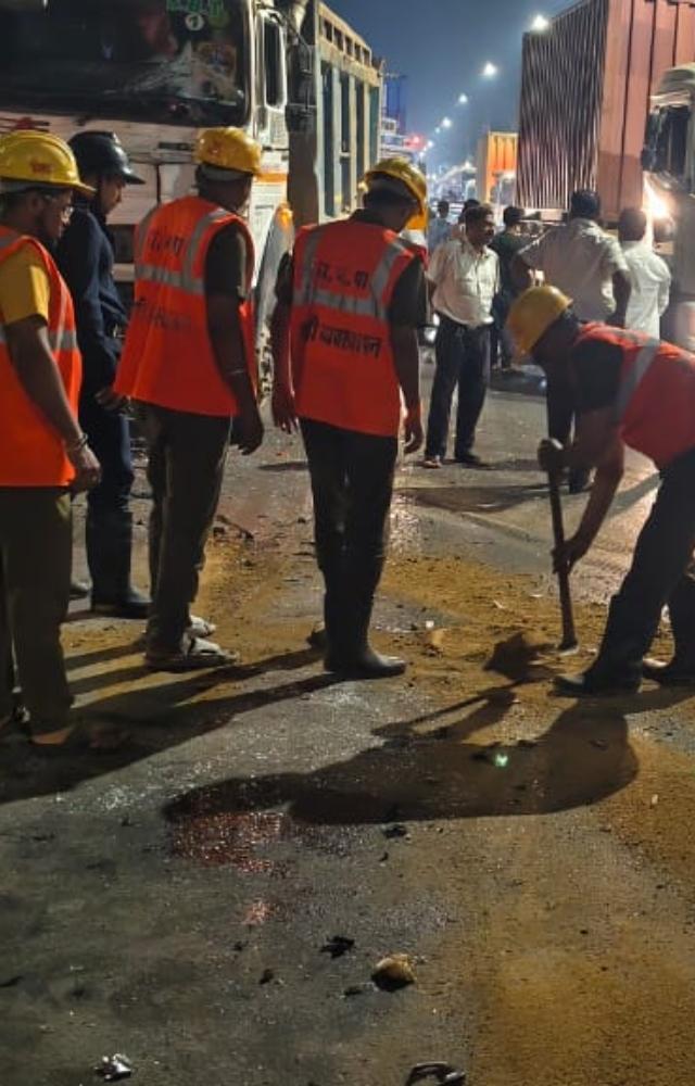 6 injured in accident involving 3 vehicles in Thane