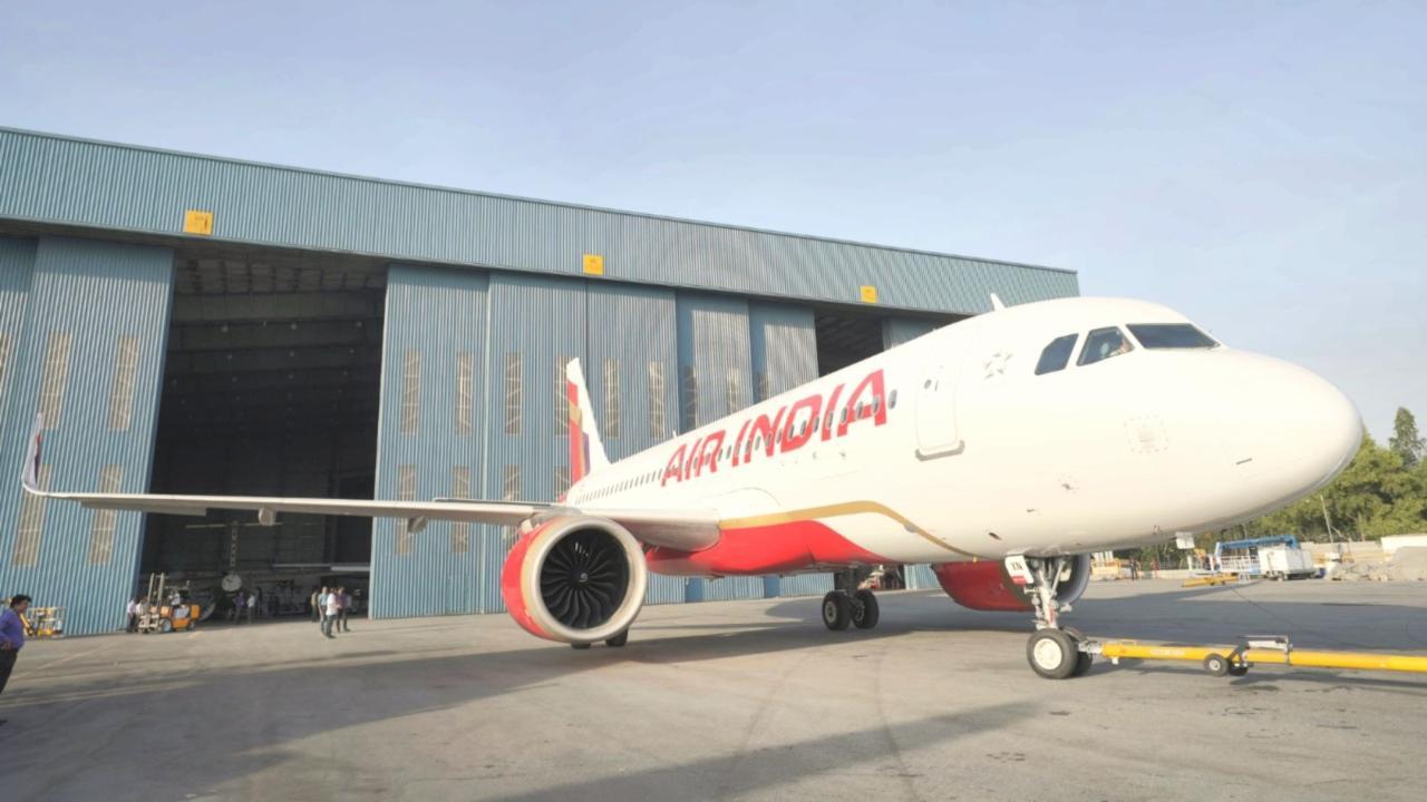 Air India reveals its first retrofitted narrowbody aircraft VT-EXN