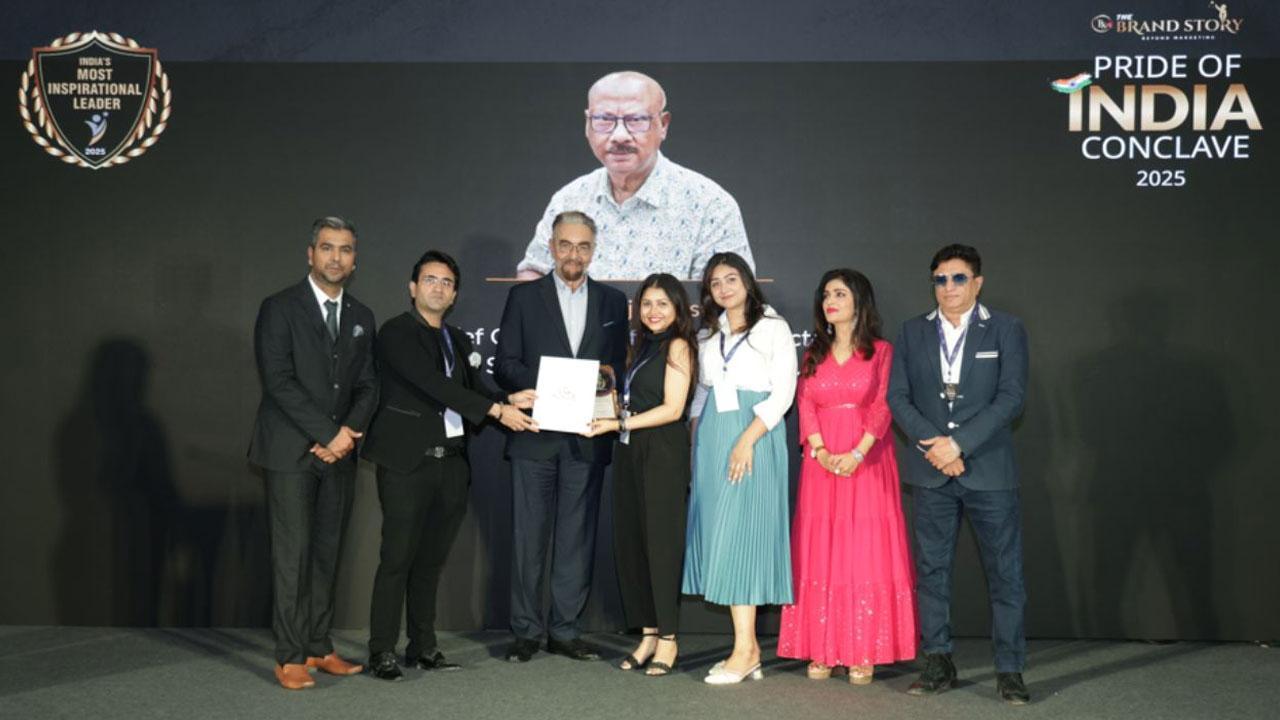 Aloke Ranjan Biswas Awarded as India’s Most Inspirational Leader by The Brand Story at the Pride of India Conclave 2025