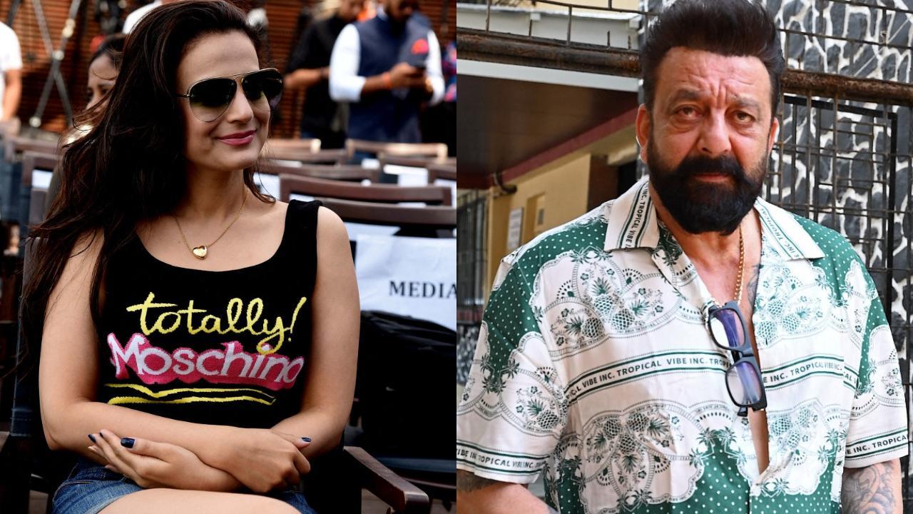 Ameesha Patel is not allowed to wear shorts at Sanjay Dutt's house