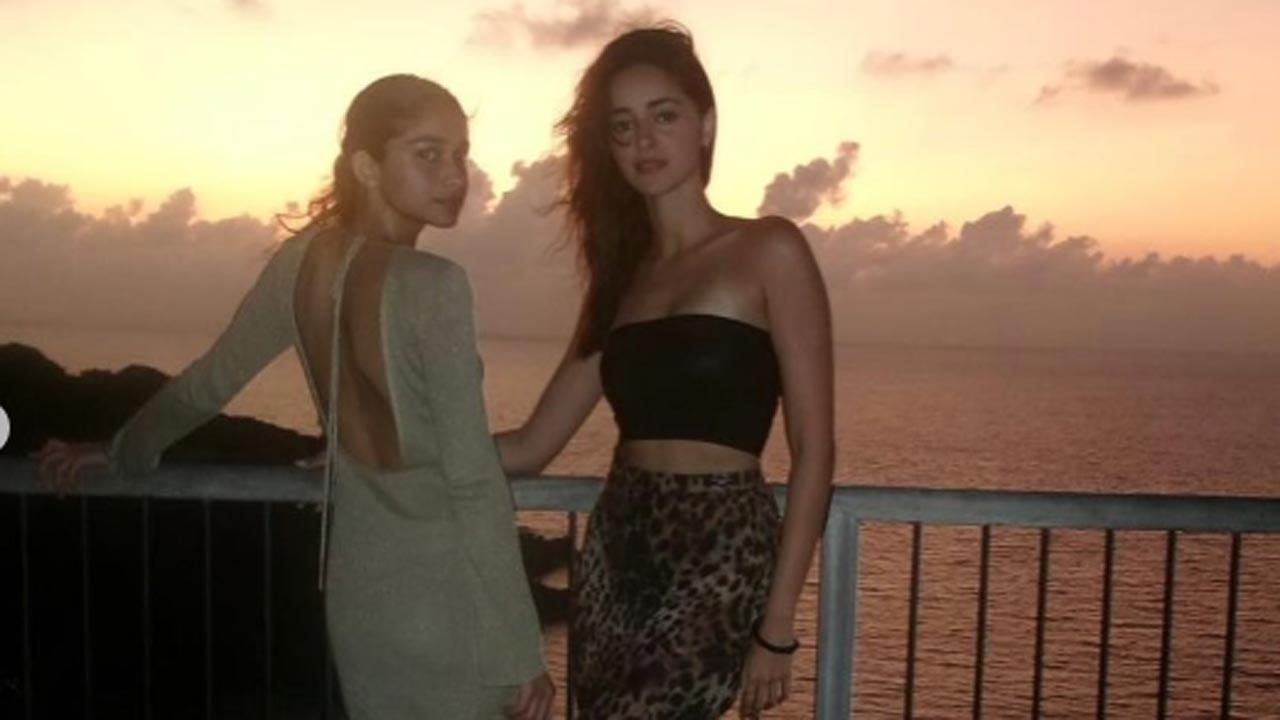 Ananya Panday shares pics of 'unbelievable sunset' from Seychelles trip with sister Rysa
