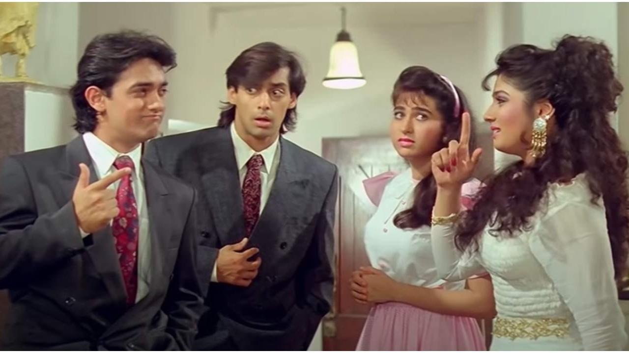 Aamir Khan recalls Karisma Kapoor-Raveena Tandon's rift during Andaz Apna Apna