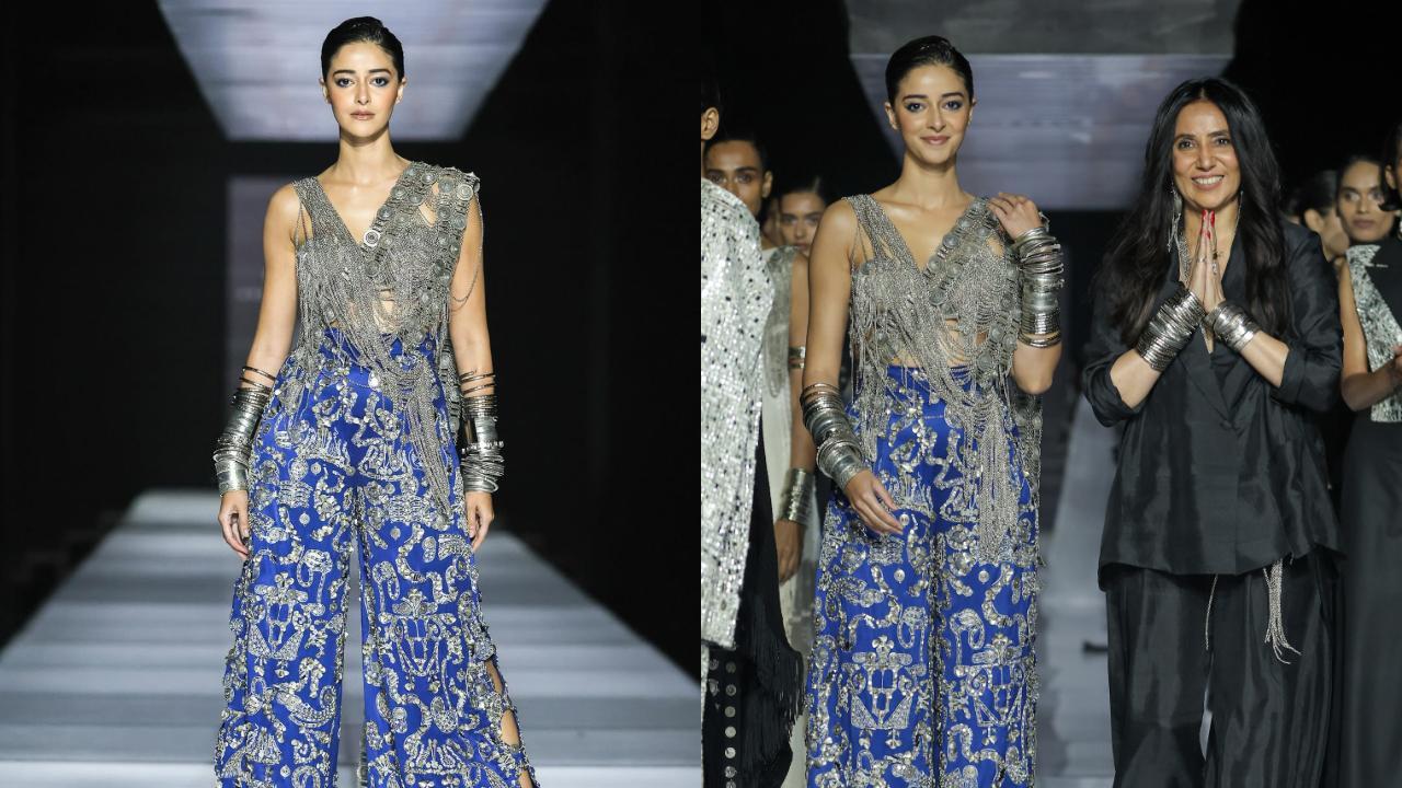 Ananya Panday opens Lakme Fashion Week 2025 with a breathtaking ensemble