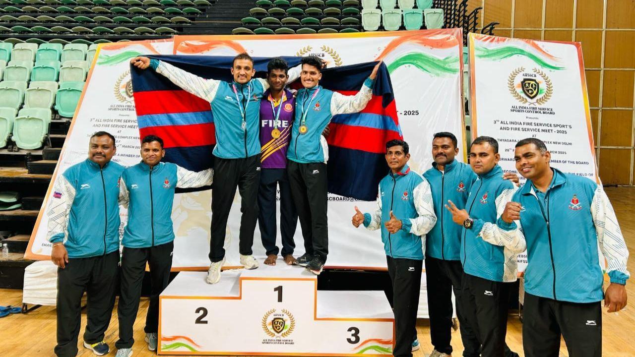 National Fire Games: Army team wins 23 medals on the first day
