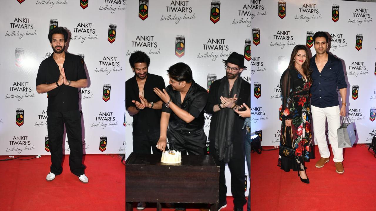 Ankita Tiwari's bday bash. pic/Yogen Shah