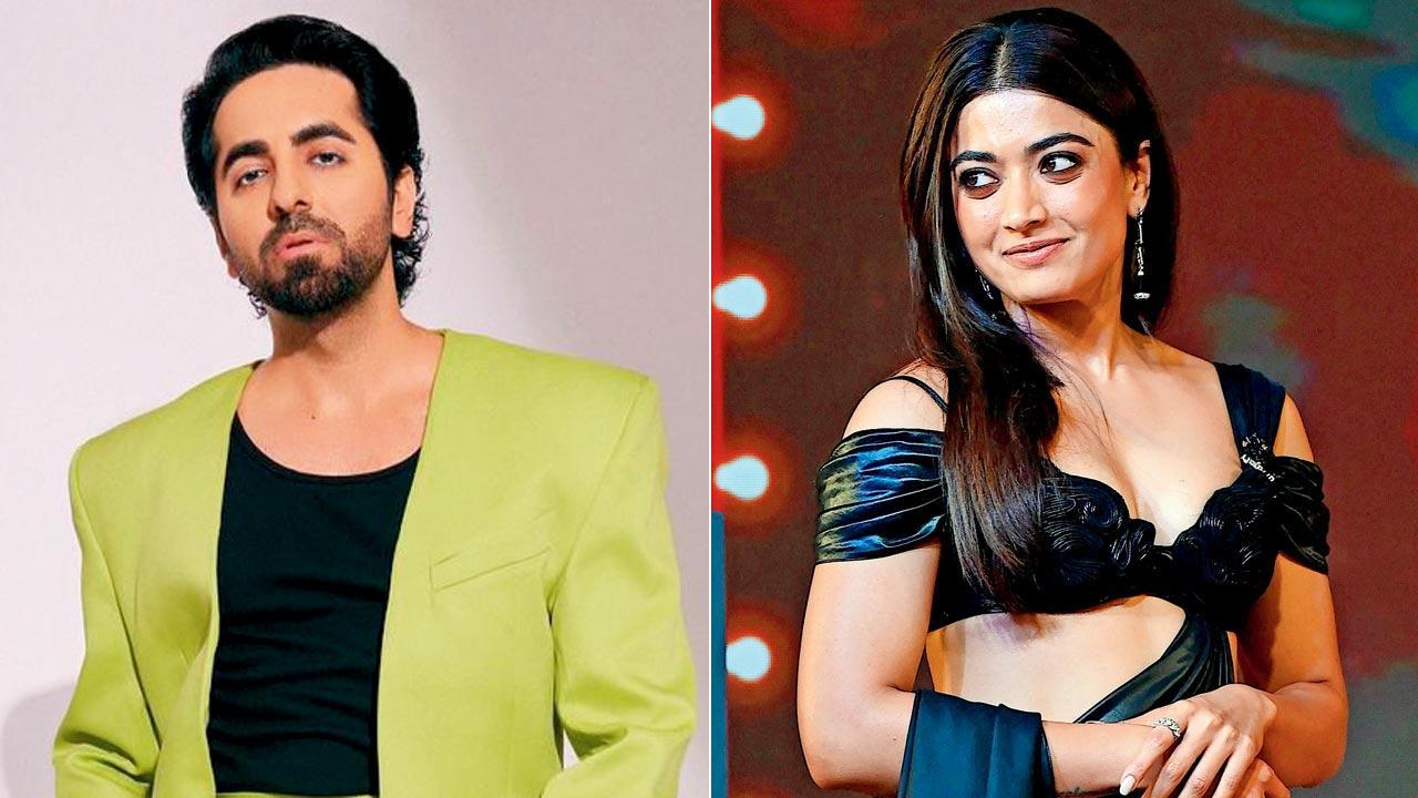 Team of Ayushmann Khurrana's Thama resume shoot