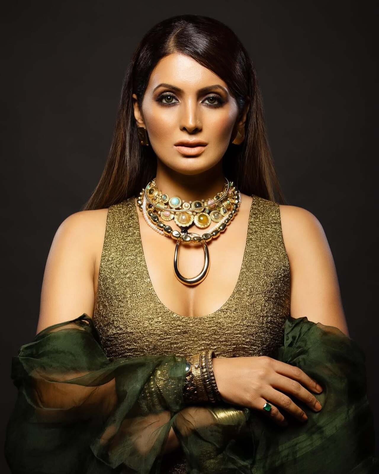 Geeta was in her first trimester, in both cases.