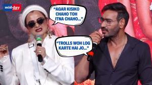 Ajay Devgn Talks Pressure, Trolls & Rekha’s Shares Shayaris