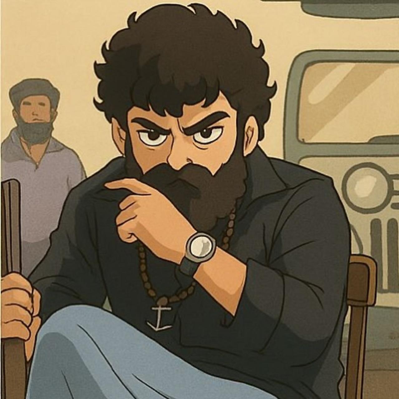 Varun Konidela joined the Studio Ghibli trend and shared several images from his films
