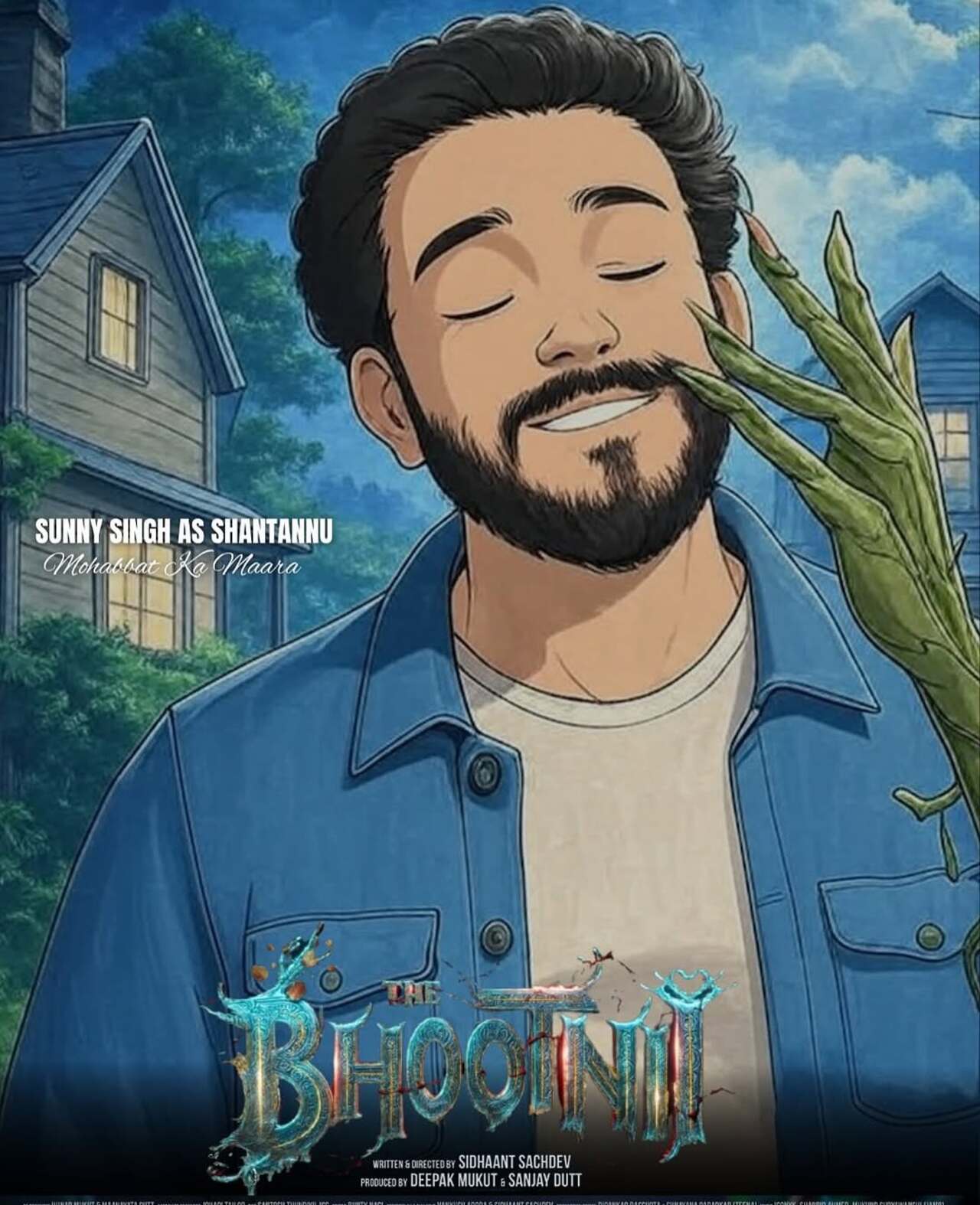 Sunny Singh's character from Bhootnii as imagined by Studio Ghibli