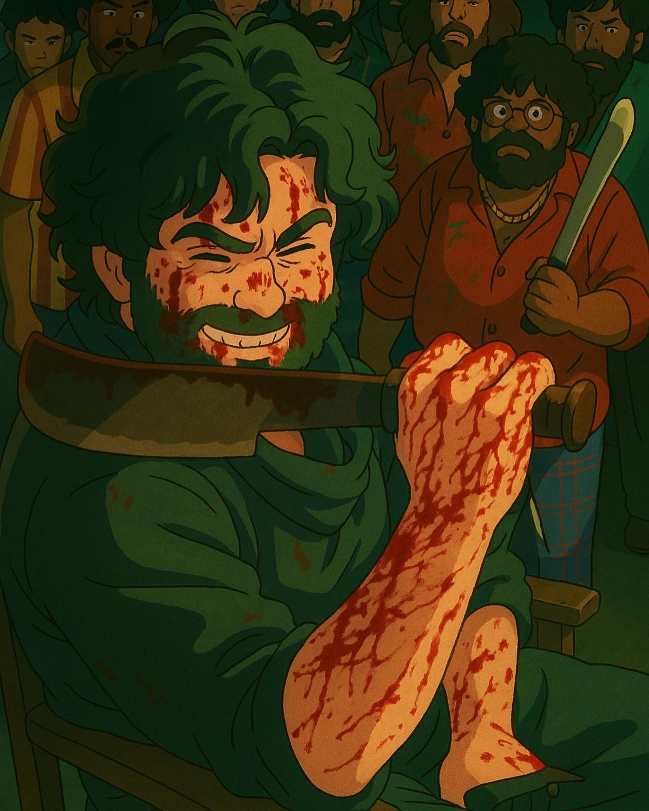 Arjun Kapoor reimagined his character Danger Lanka from Singham Again using Studio Ghibli