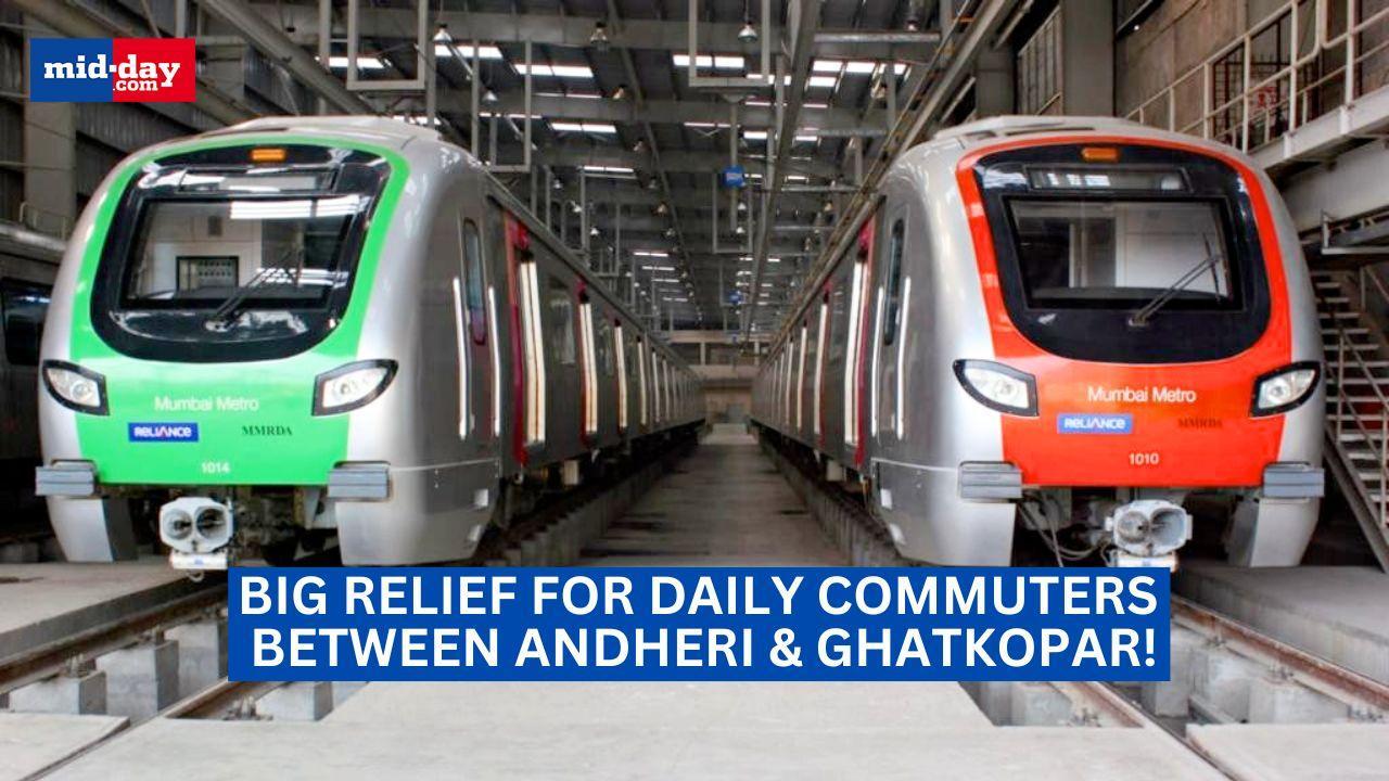 Mumbai Metro One to launch shuttle service between Andheri & Ghatkopar