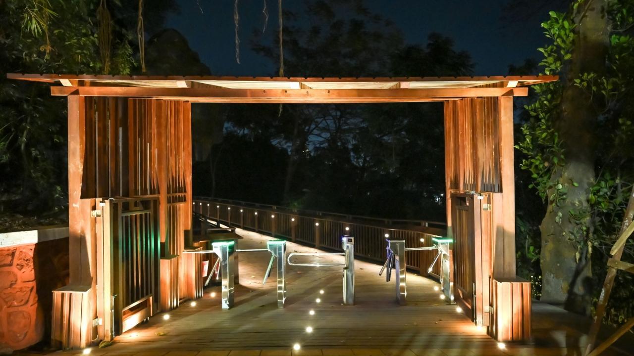 The Nature Trail project, located at Malabar Hill in Mumbai, was inaugurated on March 30. Pics/BMC