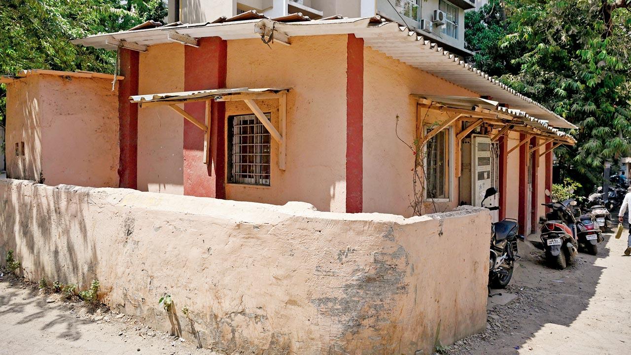 The 50-year-old house stands in the middle of the proposed road expansion