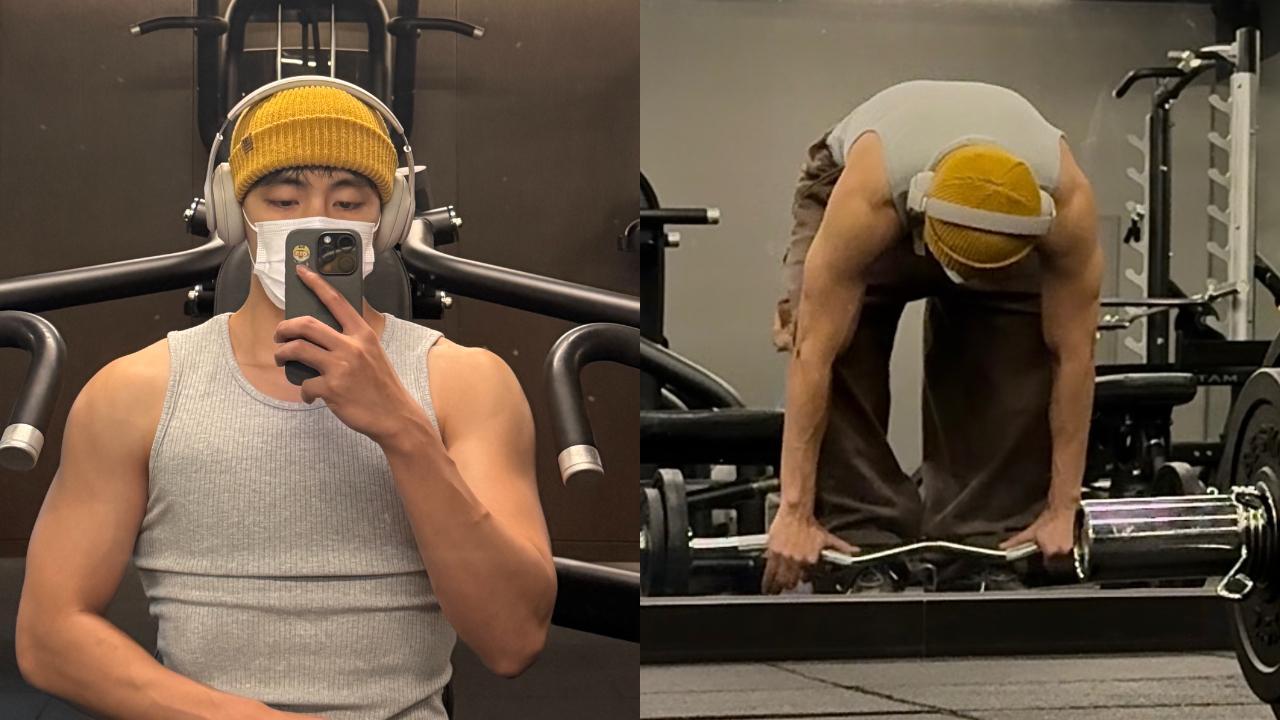 BTS V flaunts his ripped physique, reveals losing 10 kg in latest Weverse post