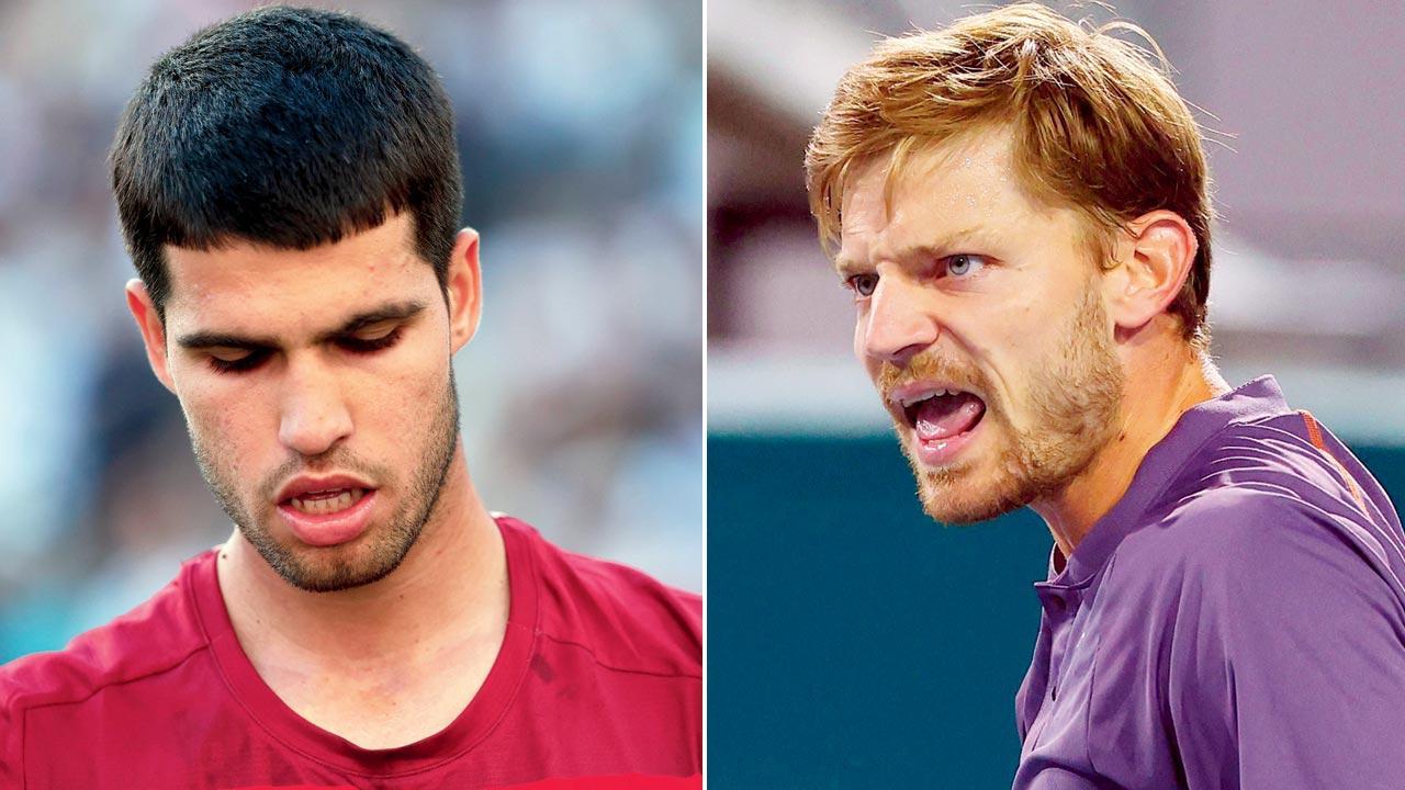 Miami Open: David Goffin sends Carlos Alcaraz packing